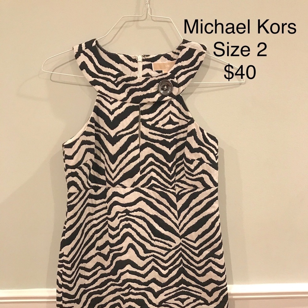 Michael Kors animal print dress